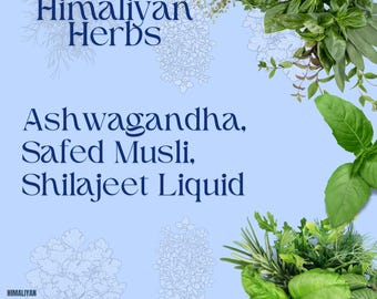 Ashwagandha, Safed-musli met Shilajeet Liquid Combo Pack