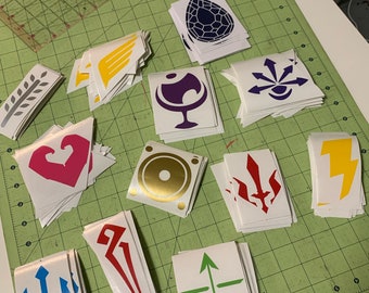 Hades Inspired Vinyl Decals