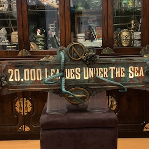 Custom Text Lost at Sea 3 Foot Version
