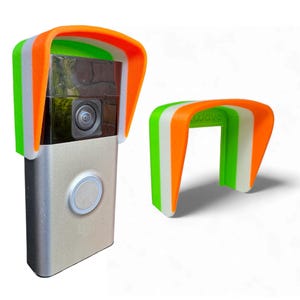 Ring Doorbell Rain Cover: WiseWave™ Weather Shield, No Tools Install