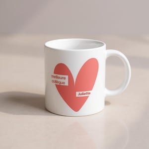 Personalized mug, personalized work colleague mug, colleague departure mug, colleague friend, super colleague