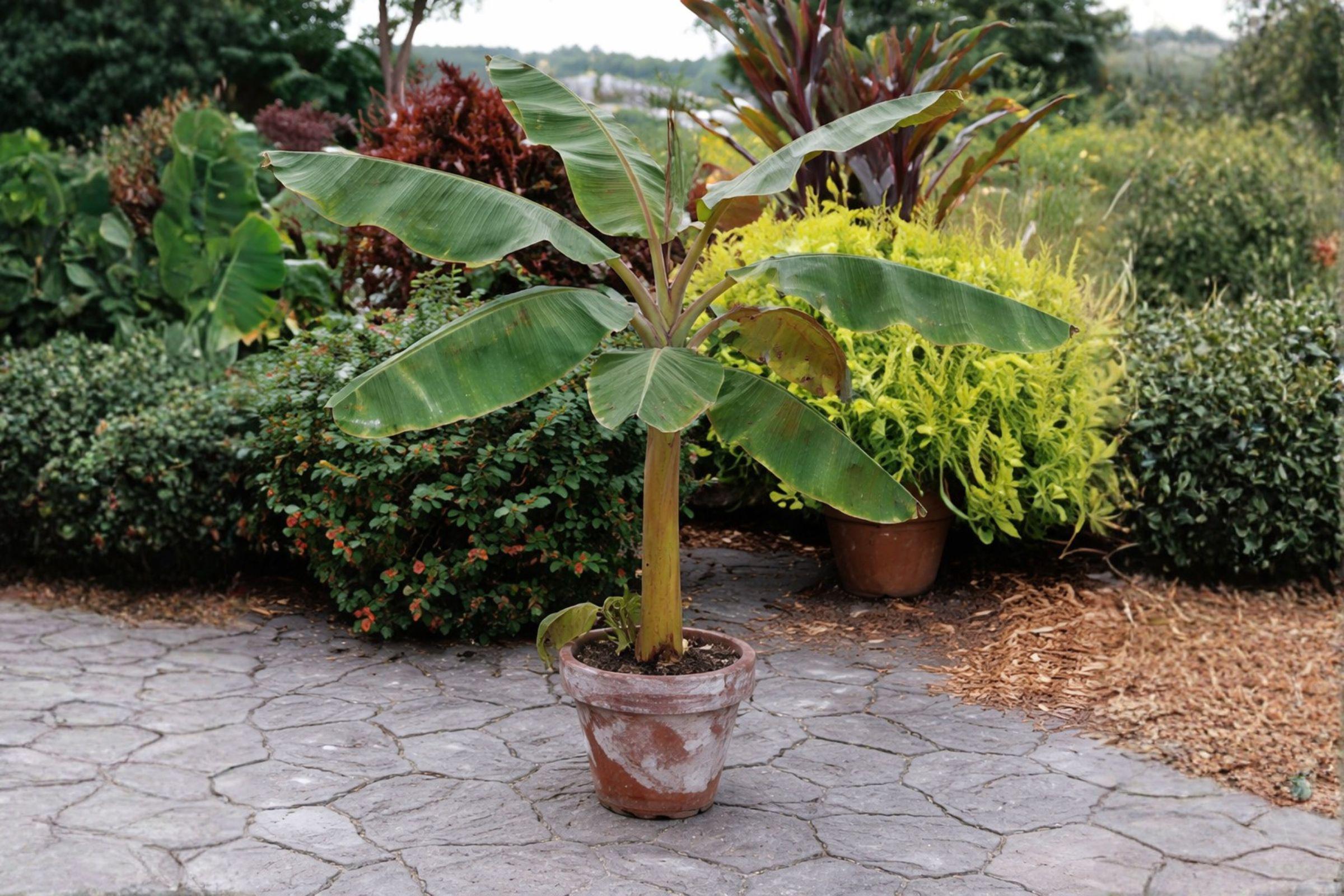 Musa Dwarf Cavendish Banana Compact Tropical Indoor Outdoor Plant Seed ...