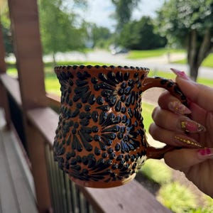 Chocolate Talavera Mug