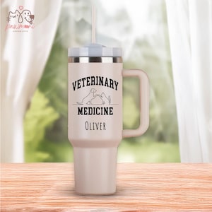 Copo térmico personalizado para cães e gatos: presente veterinário