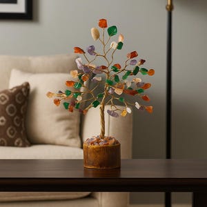 Hand made decor colorful tree for home, living