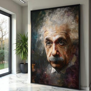Ritratto di uomo anziano pensieroso su tela, arte murale espressionista, arredamento vintage impressionista, dipinto di studio del personaggio