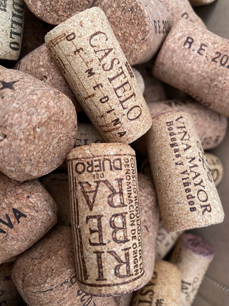 Corks wine & champagne corks Spanish Italian wine corks great Etsy