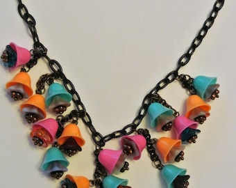 Vintage Fantasy Bell Necklace