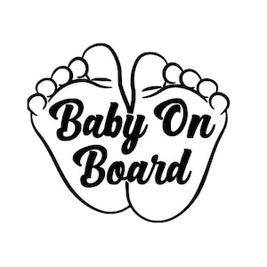 Baby an Bord