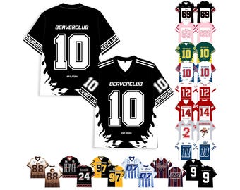 Unisex Vintage Jersey Shirt - Retro Sportbekleidung für Männer & Frauen