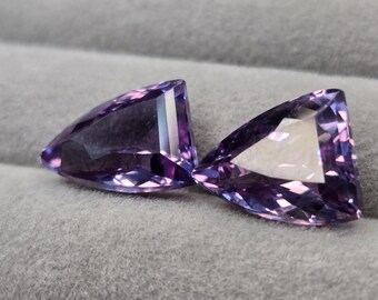 Alexandrite Pair Of Color Change Fancy Cut 18-20 Ct Natural Certified Loose Gemstone