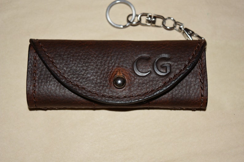 Brown Leather Guitar Pick Holder Guitar Pick Collection 6 Etsy