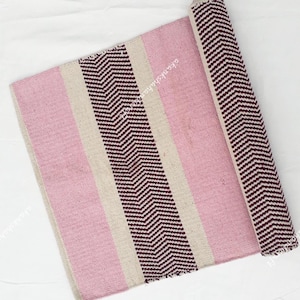 Handmade Yoga Mat, Natural cotton Yoga Mat, Eco-Friendly Yoga Mat, Non-Slip Exercise Mat for Home and Gym,Fitness & Meditation Mat,Yoga Mat