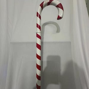 Candy Cane-wandelstok, kerstmanstok, 37 inch