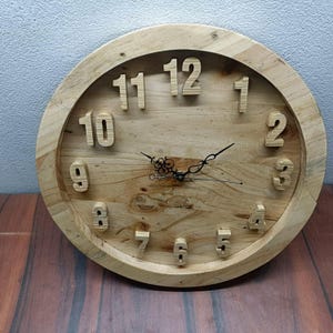 Wall Décor Modern Wall Clock Home Handcrafted Antique Stylish House Gift