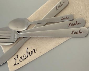 Cutlery Set Personalised