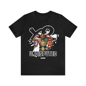 Bud Crawford 2x Undisputed T-Shirt | Boxing Champion Tee | Unisex Fighter Shirt | Welterweight Champ | Boxing Fan Gift