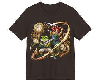 Frog x Crono - Chrono getötetes Helden Duo T-Shirt (Unisex)
