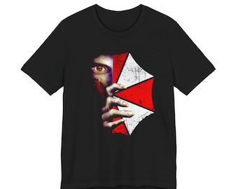 BIOHAZARD クレアTシャツ レッド Mサイズ クレア・レッドフィールドが自転車に乗っている『バイオハザード RE:2