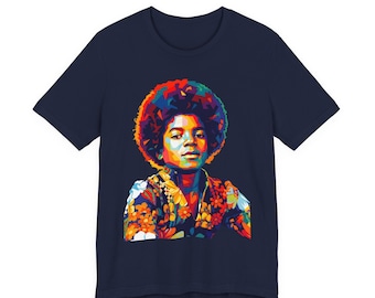 Młody Michael Jackson Artsy Unisex Graphic Tee