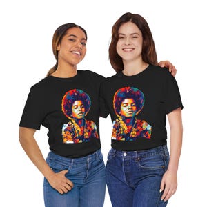 Young Michael Jackson Artsy Unisex Graphic Tee