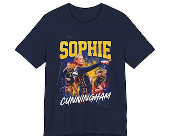Sophie Cunningham Finger Punkte T-Shirt | Basketball Meme Grafik T-Shirt | Unisex WNBA Fanshirt | Lustige Sport Statement Top