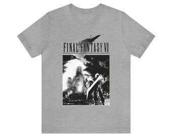 Final Fantasy VII T-Shirt: Retro JRPG Gamer Tee