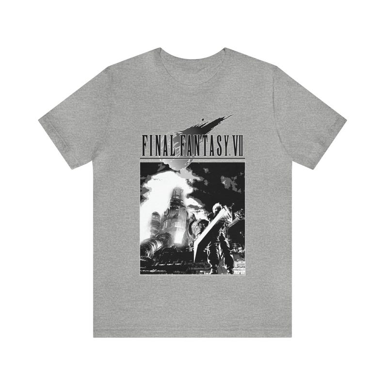 Final Fantasy 7 - Cloud T-Shirt Athletic Heather