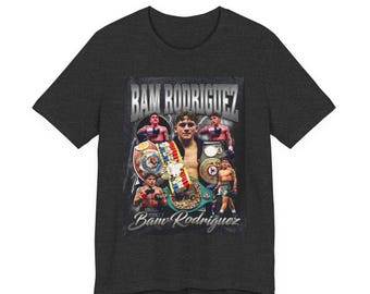 Jesse Bam Rodríguez Boxchampion T-Shirt | Unisex Boxen Fan Grafik T-Shirt | Champion Kämpfer Shirt | Fight Night Sport Top