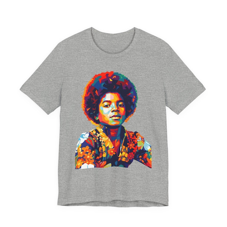 Young Michael Jackson Artsy Unisex Graphic Tee