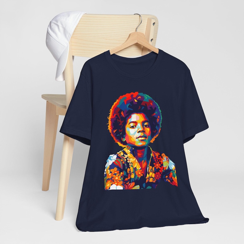 Young Michael Jackson Artsy Unisex Graphic Tee