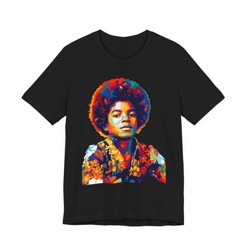 Young Michael Jackson Artsy Unisex Graphic Tee