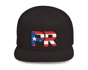 Jute Snapback Cap: Boricua Pride Baseball Cap