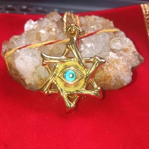 Metaphysical item for third eye powers | all seeing magical pendant empowered with psychic powers and spiritual protection | magick amulet