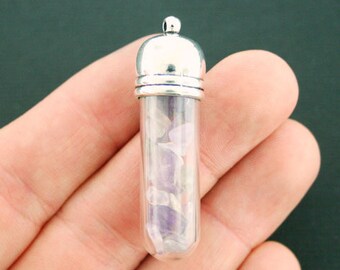 Gold Wishes Bottle Charm main image 1