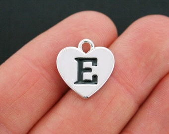 E277 4 Nurse Charms Gold Tone Enamel Heart with Nurse Cap