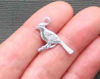 BC1148 8 Penguin Charms Antique Bronze Tone 2 Sided