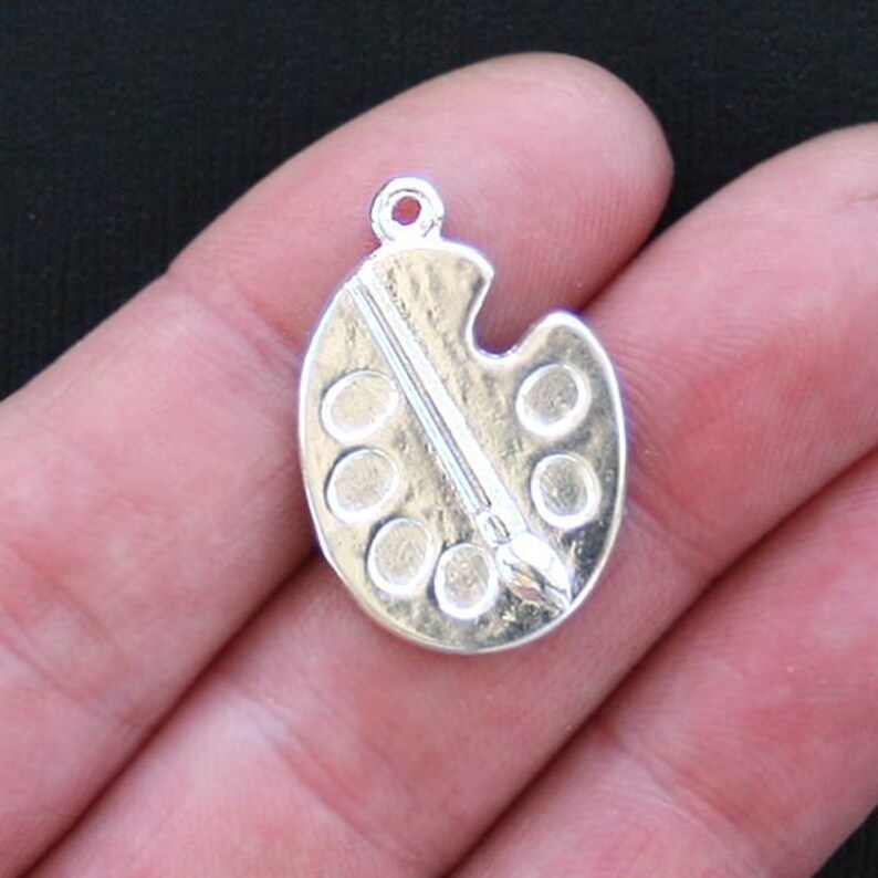 SC026 BULK 50 Bee Charms Antique Silver Tone
