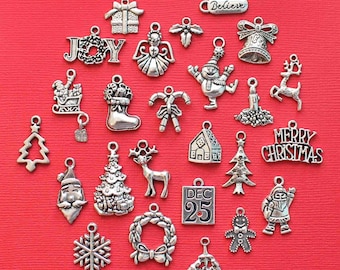 Christmas Charm Collection Ultimate Holiday Collection 25 Different Charms - COL114