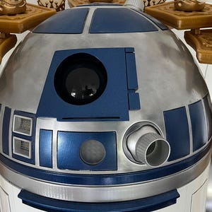 R2D2 one piece printed dome