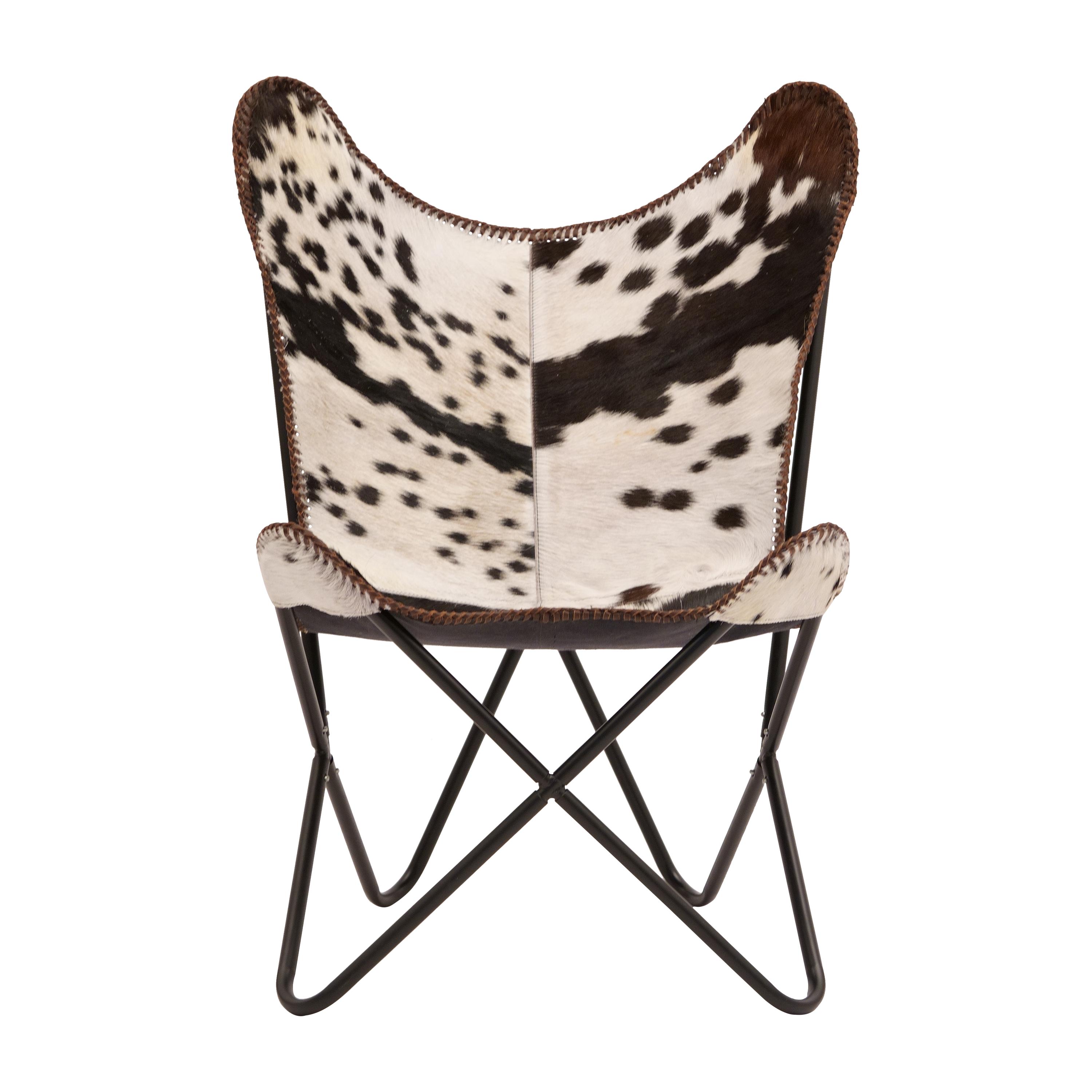 Cowhide Sling Chair - Etsy