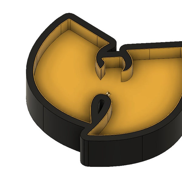 Wu-Tang Clan LED signe fichier d’impression 3D