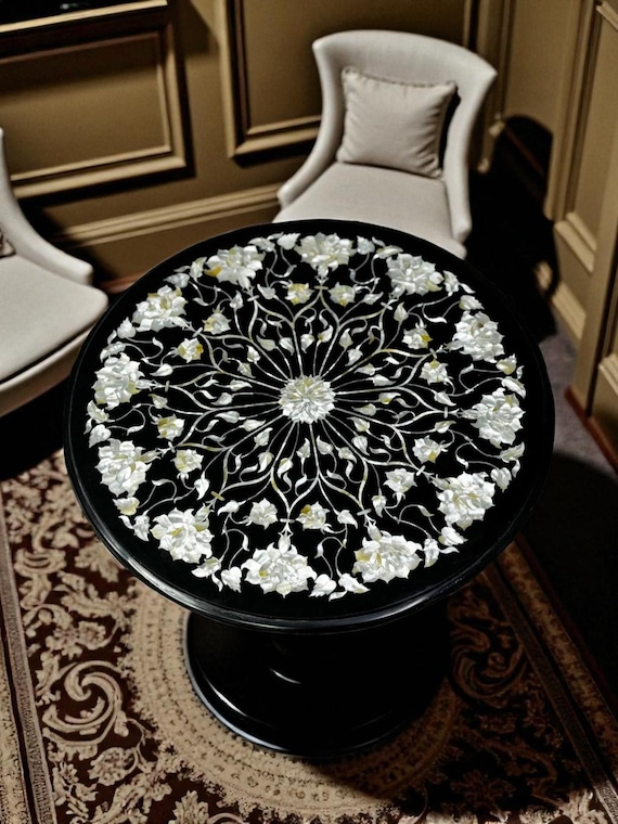 黒大理石　象嵌　トレー　black marble inlay tray 黒大理石 象嵌 トレー black marble inlay tray マーブル トレイ 黒