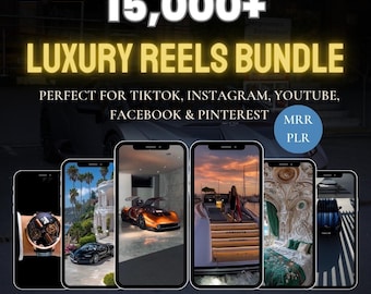 Ultimatives Viral Reels Bundle – 15K+ Instagram, TikTok & YouTube Shorts | Digitaler Download