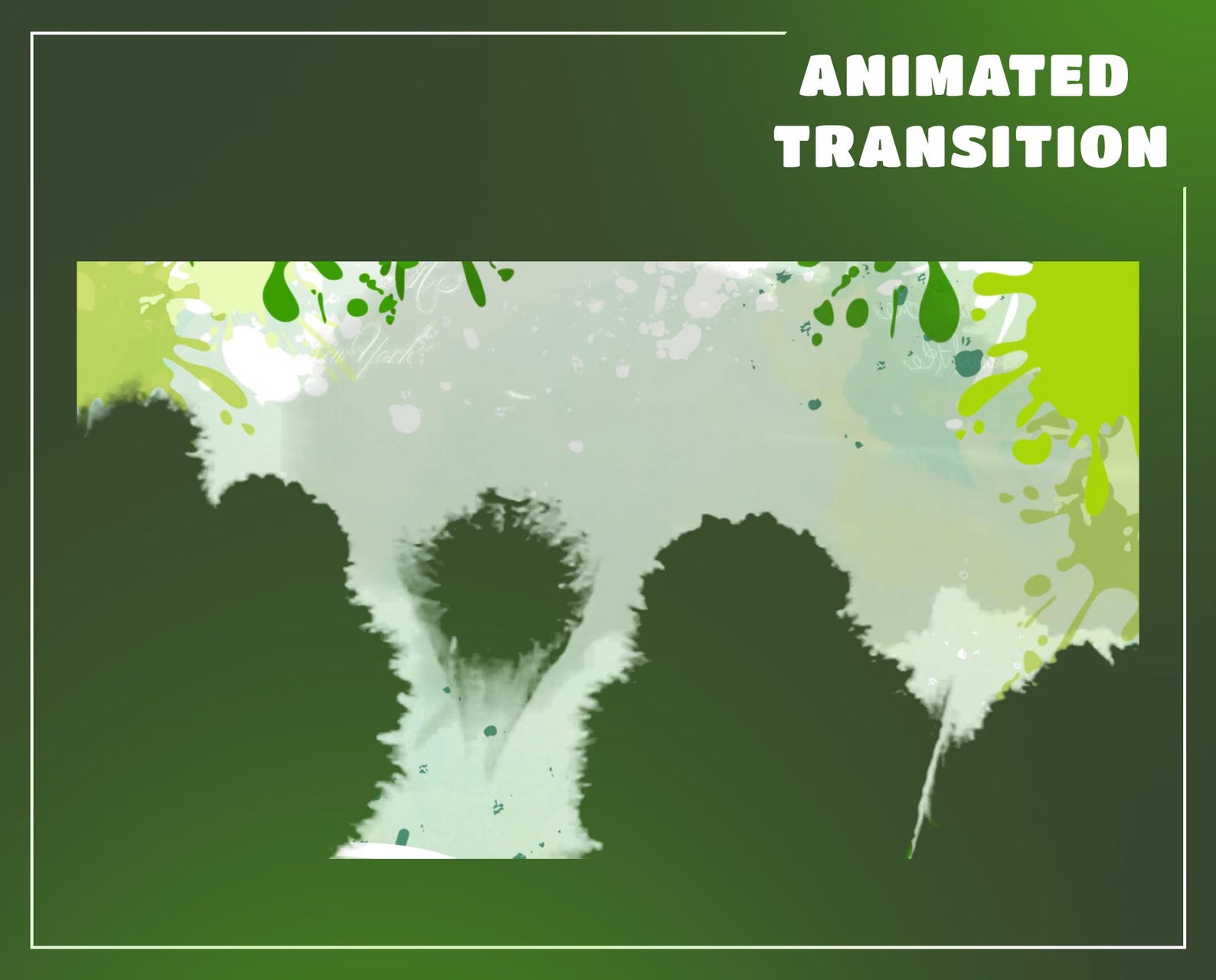 Paint Splash Stream Transition Overlay for Streamer – Fully Animated ...