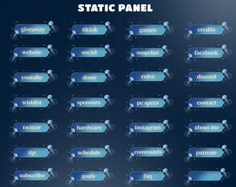 Ocean Lights Stream Panel Overlay, Cozy Streamer, Floating Light Particles, Bubble Effects, Soft Gradient Background, Ethereal Underwater