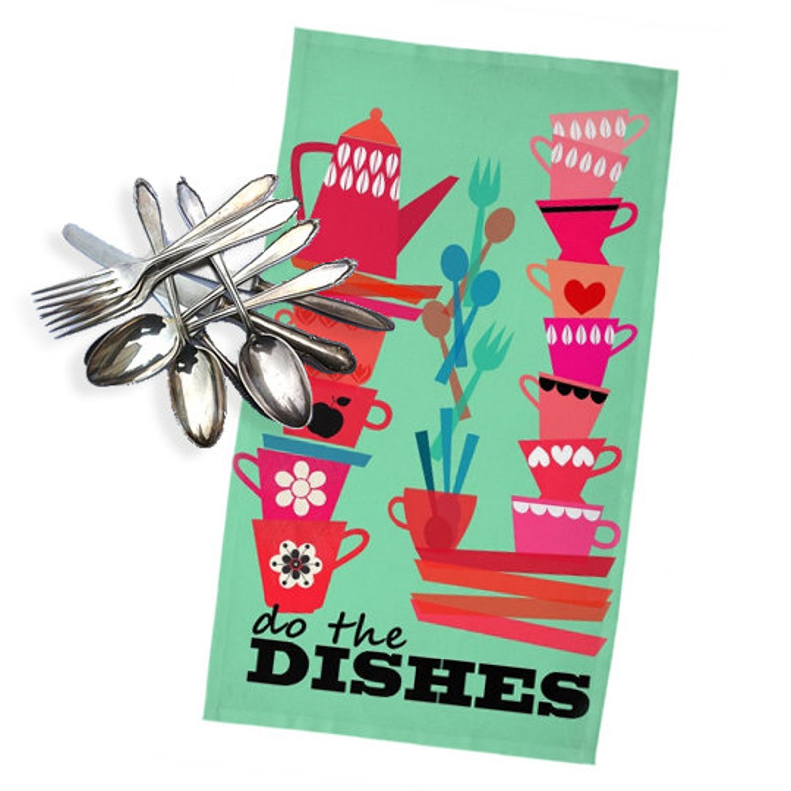 Do the Dishesart Print Etsy