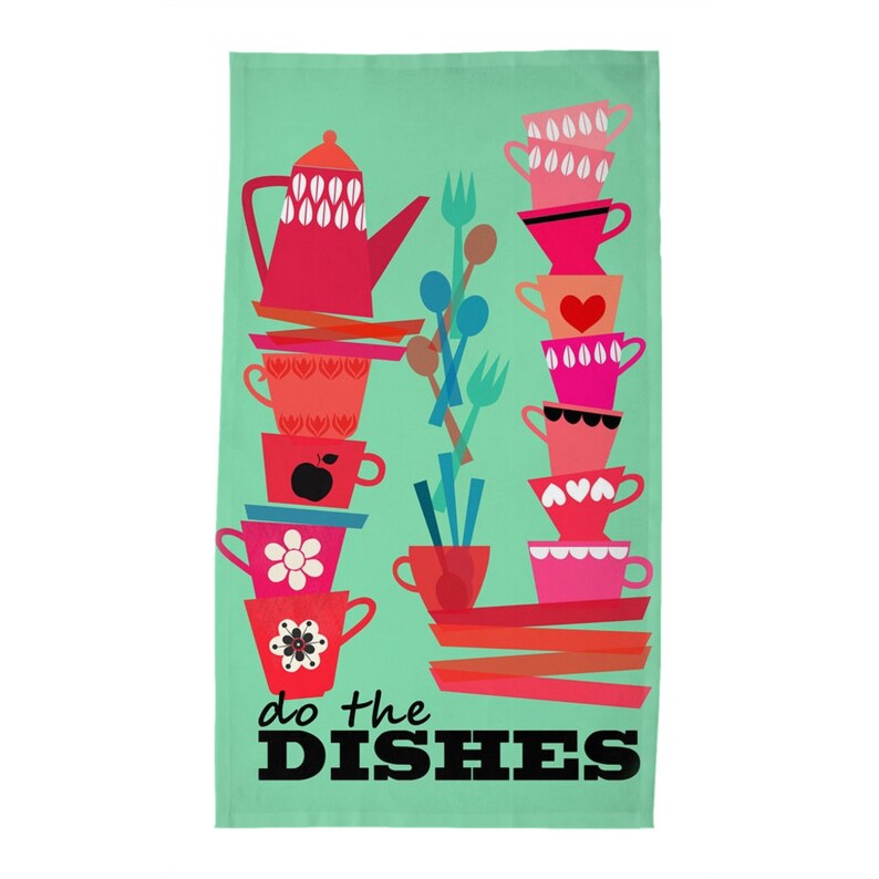 Do the Dishesart Print Etsy