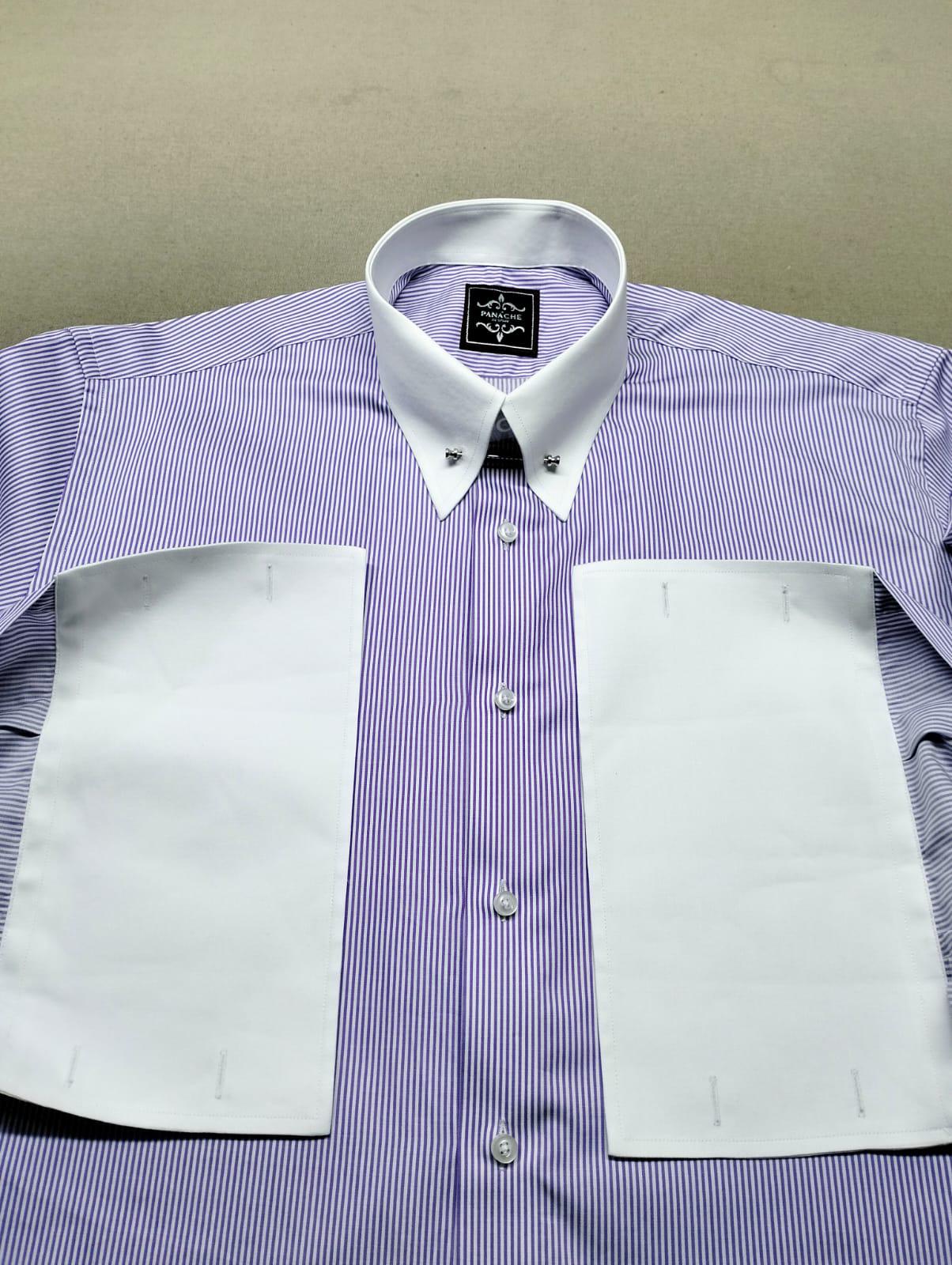 different color collar dress shirt Contrast Collar Shirts | Men's Shirts