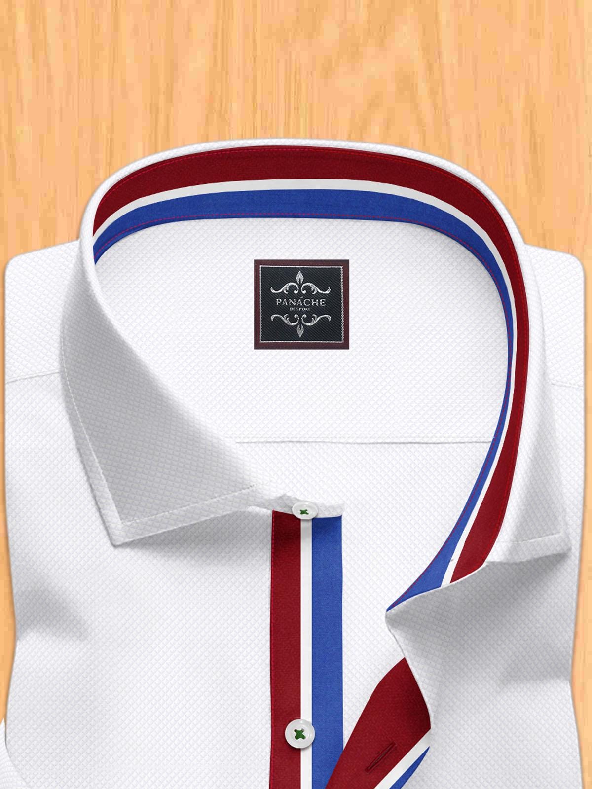 designer white dress shirts Autocratic Vogue Baltimora